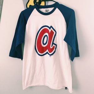 Atlanta braves baseball tee